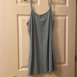 Tennis dress white blue